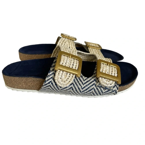 Anthropologie Double Straps Sandals Size 8 - Picture 4 of 9